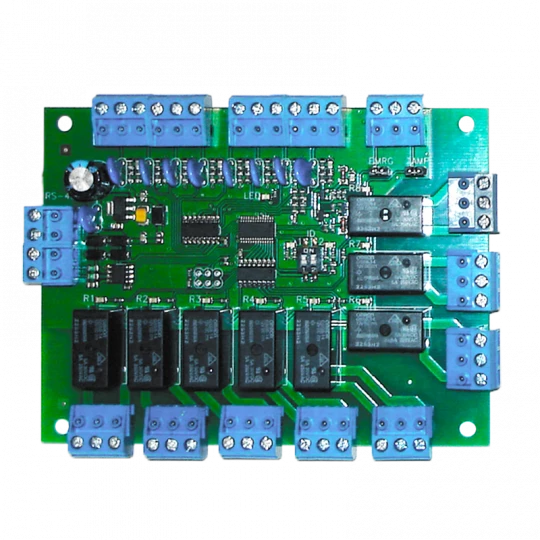 U-Prox - RM - Výkonný modul relé řídicí jednotky výtahu U-Prox IC E