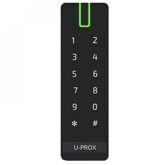 U-Prox - SE keypad - Universal multi-format ID reader with keyboard and OSDP support