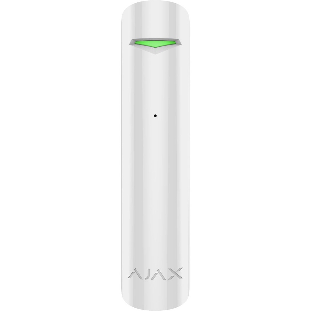 Ajax GlassProtect White - Glass break detector with microphone