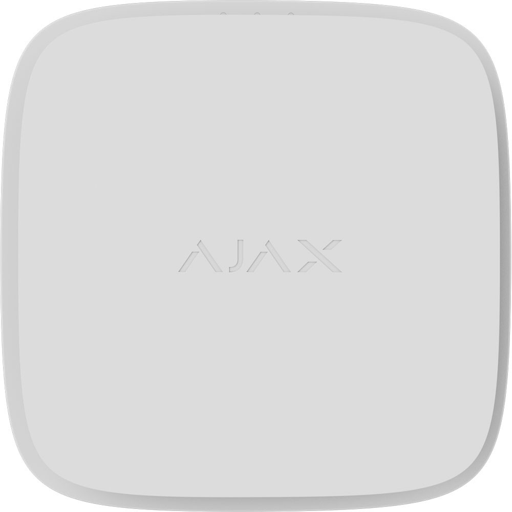 Ajax FireProtect 2 SB (Heat/Smoke/CO) White - Wireless fire detector with heat, smoke, and CO sensors