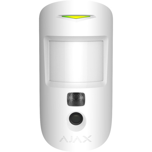 Ajax MotionCam (PhOD) White - Wireless motion detector taking photos by alarm and on demand