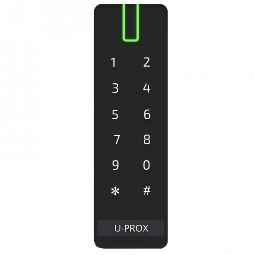 U-Prox - SE keypad - Universal multi-format ID reader with keyboard and OSDP support