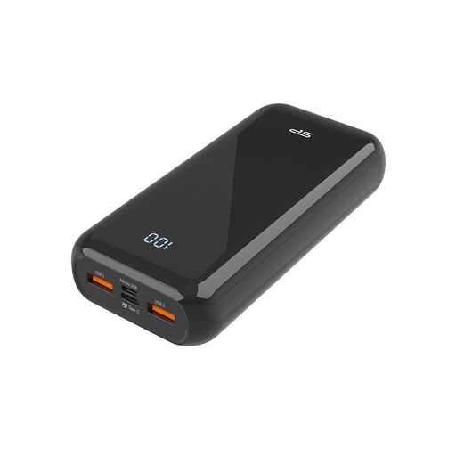 Silicon Power - SP20KMAPBKQS280K - Power Bank,QS28,20000mAh,Global,Black